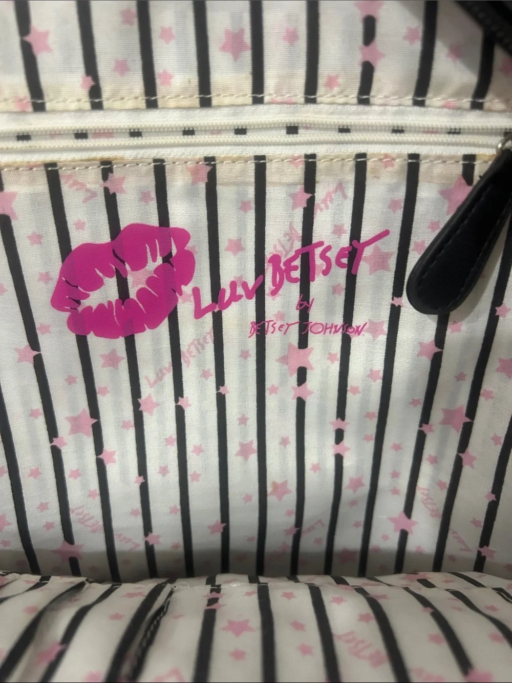 Betsey Johnson unicorn backpack. Luv betsey.